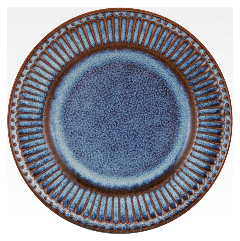 Frühstücksteller klein Oyster Blue 17,5 cm