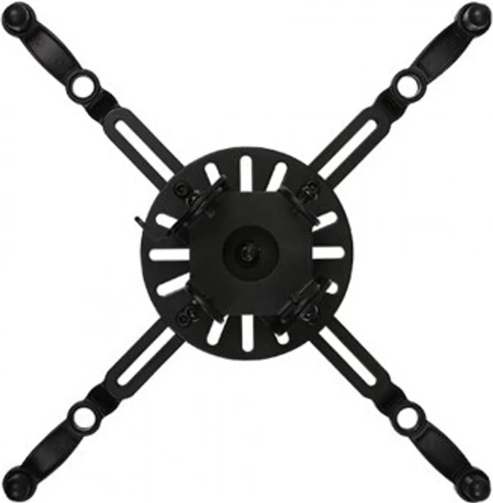 Support plafond vidéoprojecteur B-Tech BT899-FD noir, 2m, 25kg, 360°