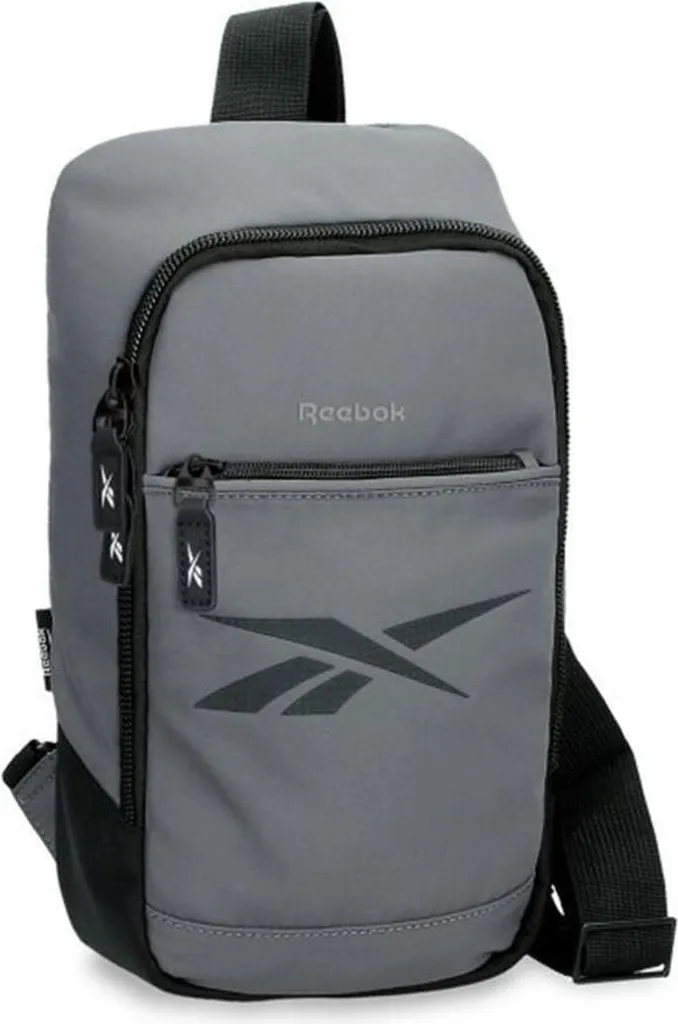 Sac à bandoulière Reebok Newport en toile imperméable avec zip robuste