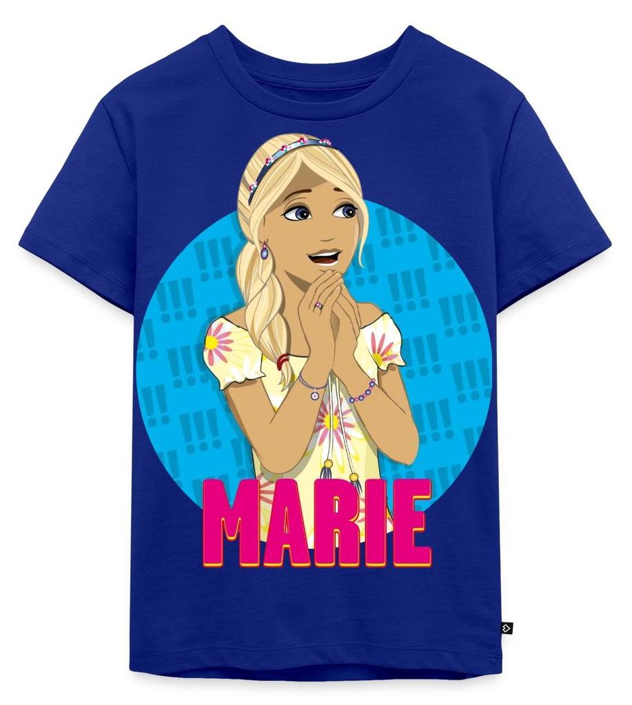 Spreadshirt Die Drei Ausrufezeichen Marie Kinder Premium T-Shirt, 110/116 (4 Jahre), Royalblau