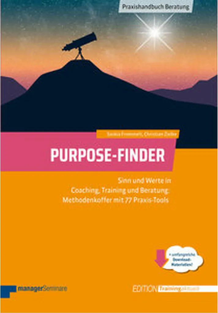 Carnet de Développement Personnel Purpose-Finder pour Coaching et Bilan