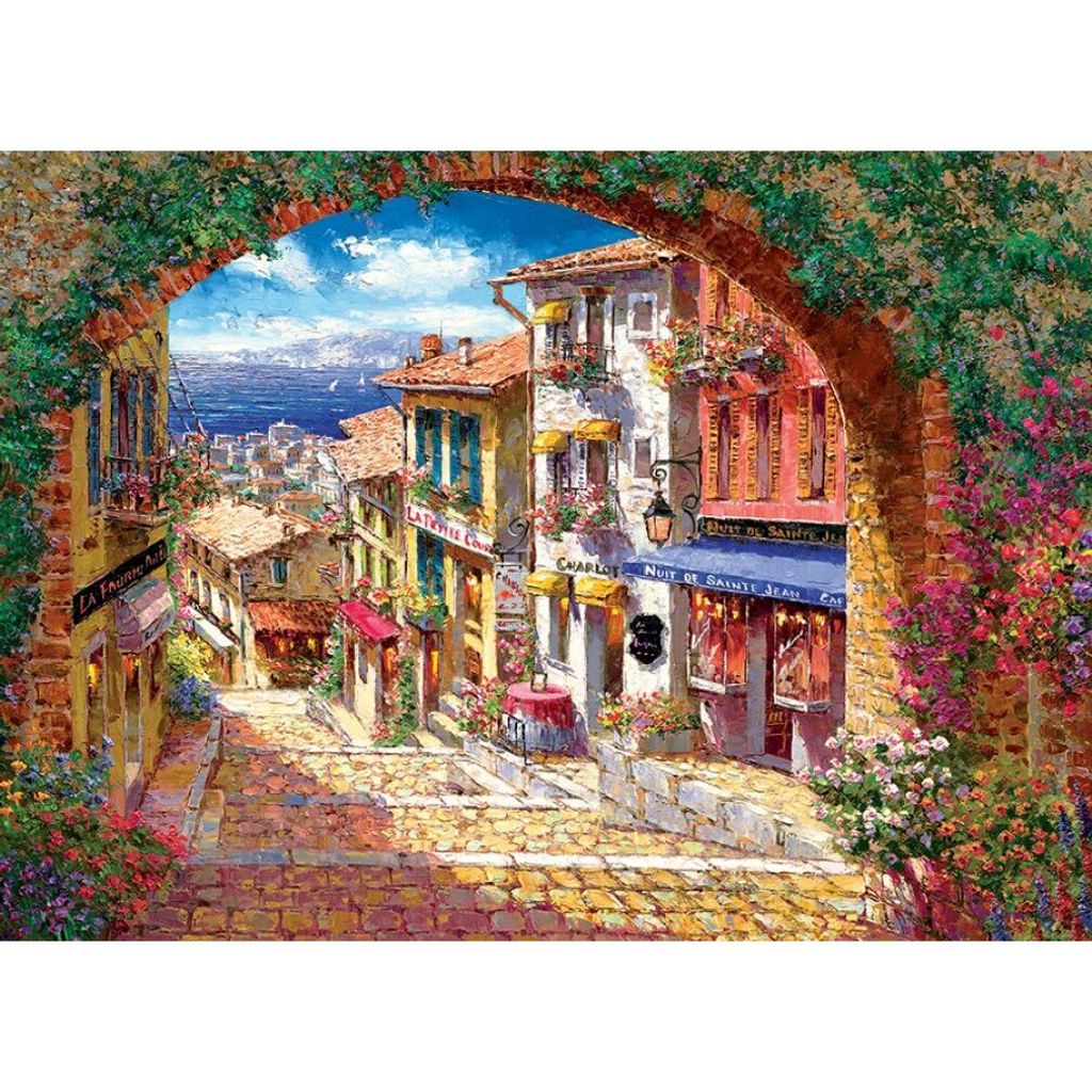 COBBLE HILL Puzzle Archway to Cagne 500 Teile