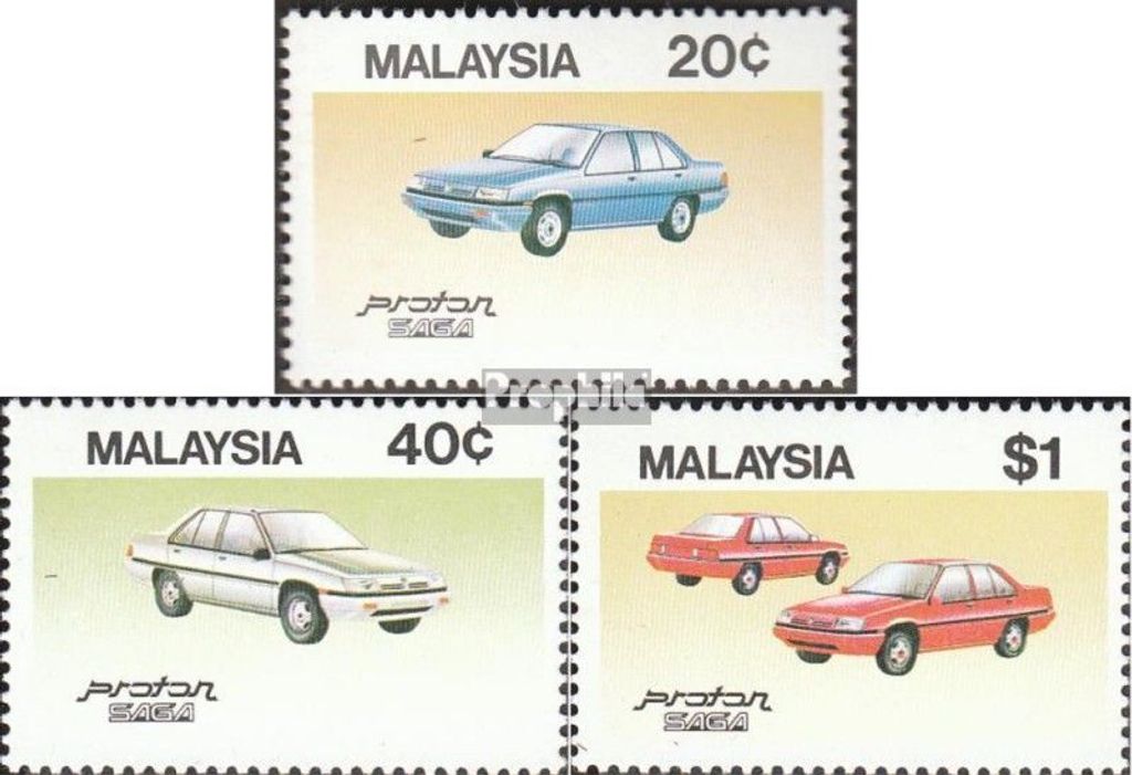 Briefmarken Malaysia 1985 Mi 308-310 (kompl.Ausg.) Produktbild 