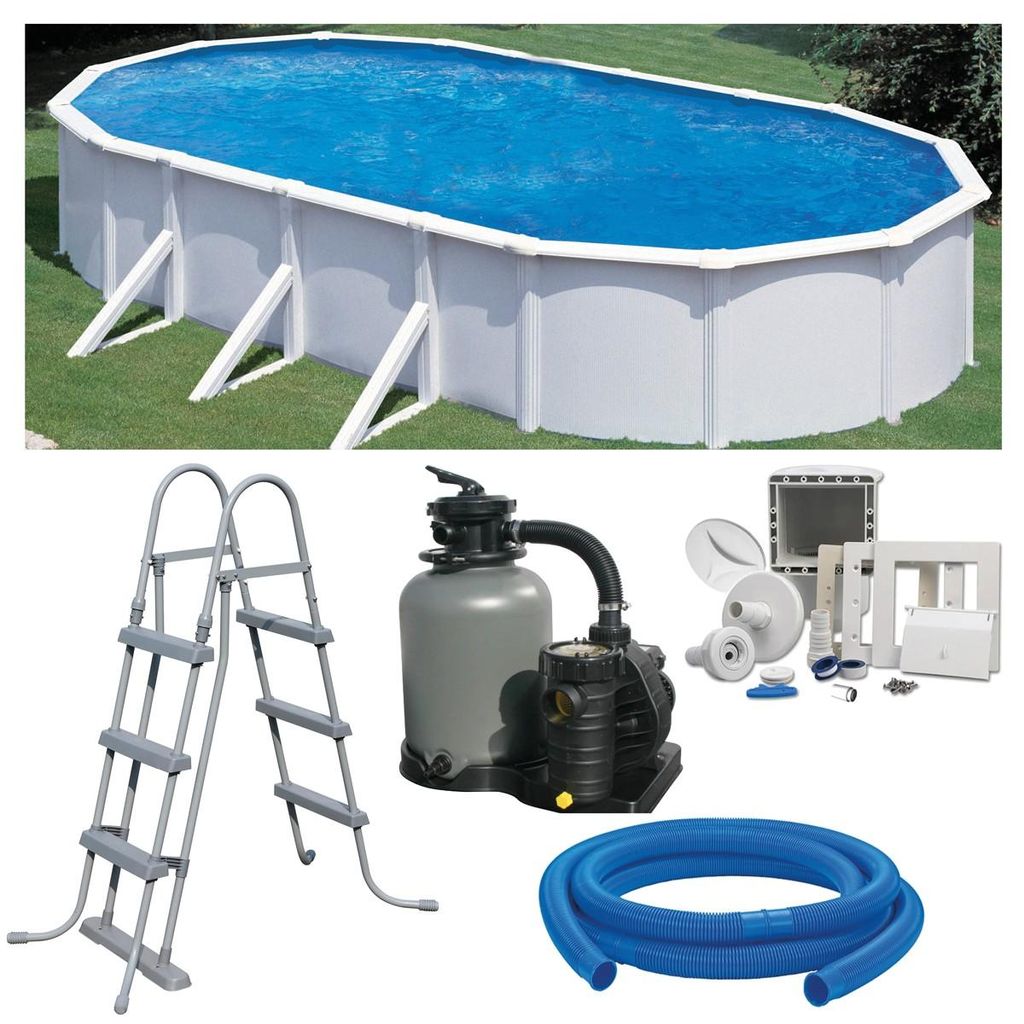 Planet Pool Premium Ovalpool-Set 7,30 x 3,75  x 1,20 m Produktbild 