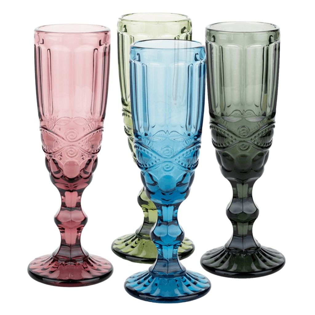 Kondela Champagnerglas (4 Stück) Savoy Typ 4 150 ml - Farbkombination
