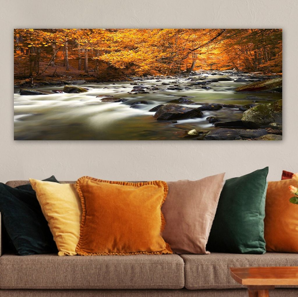 Wallity, YTY110245898_50120- ERN1190, Bunt, Leinwandbilder, 50 x 120, 100% Leinwand
