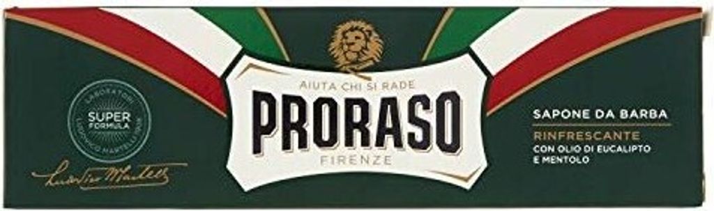Crema Barba Tubo Verde Rinfrescante Rasiercreme 150ml - Produktbild 