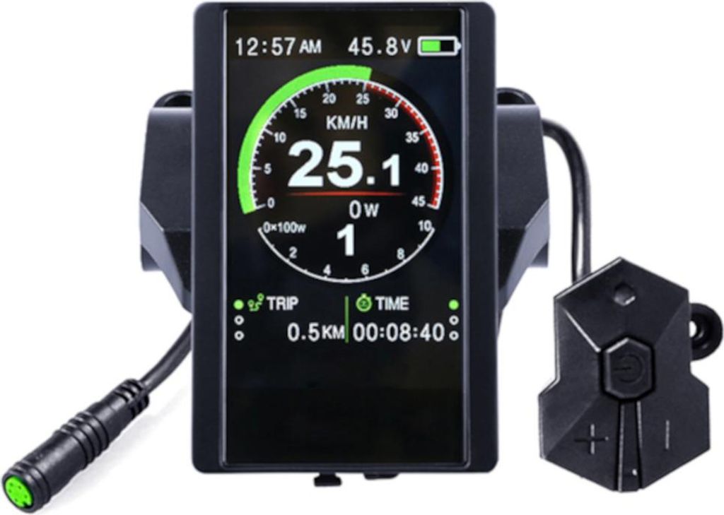 windmeile | APT Display 850C, für Bafang BBS01 BBS02 BBSHD und Controller, 3.2Zoll Farbdisplay, LCD, E-Bike, Elektrisches Fahrrad, Pedelec, HMI AP...