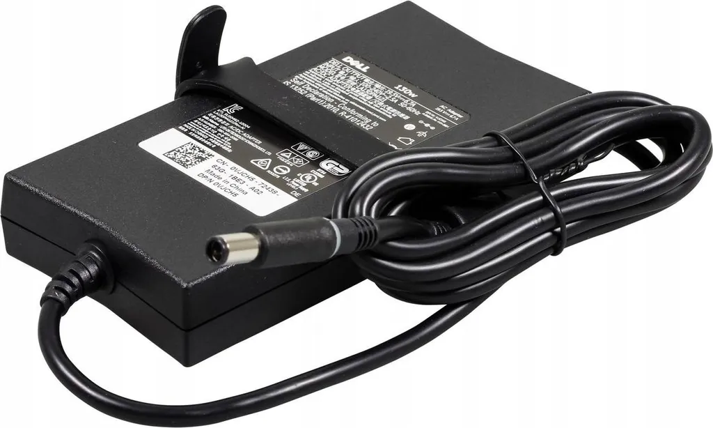 Bloc alimentation Dell 130W chargeur 3 broches haute capacité