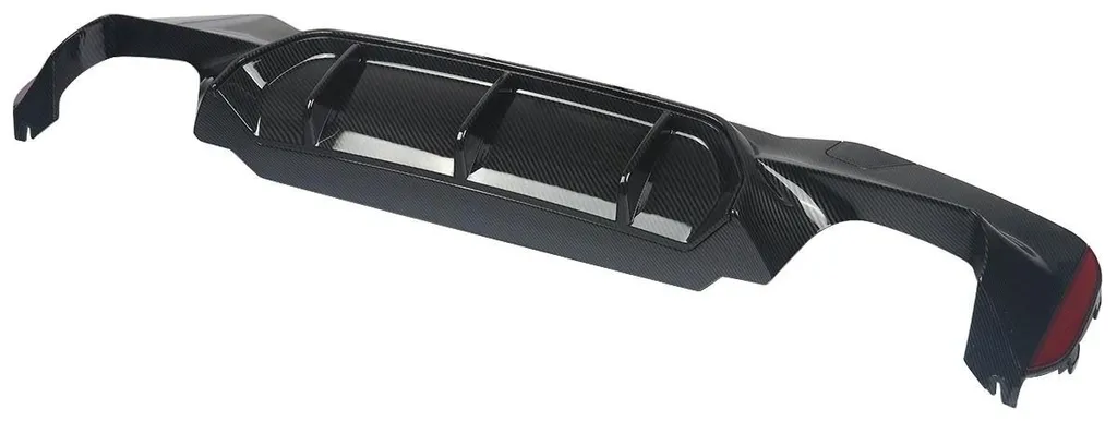 Diffuseur Arrière Style M5 en ABS de Haute Qualité Aspect Carbone