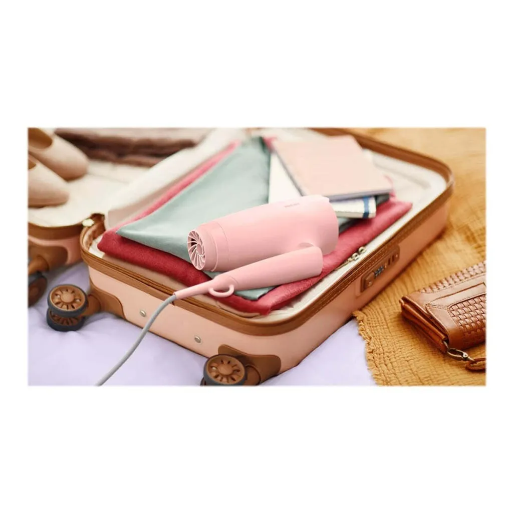 Sèche-Cheveux et Lisseur PHILIPS 3000 avec Technologie ThermoProtect Rose