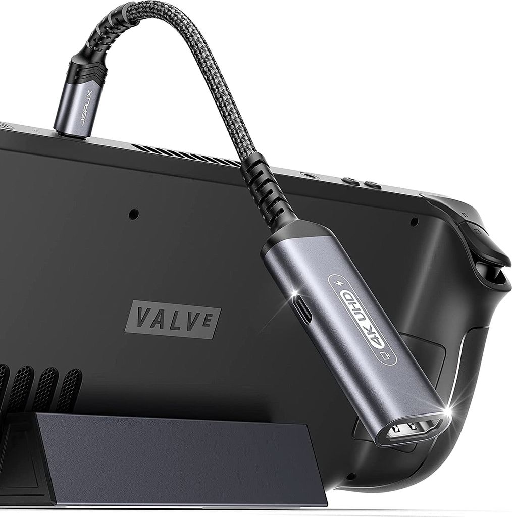 JSAUX 2-in-1 USB-C auf HDMI Adapter mit PD 100W Max Produktbild 