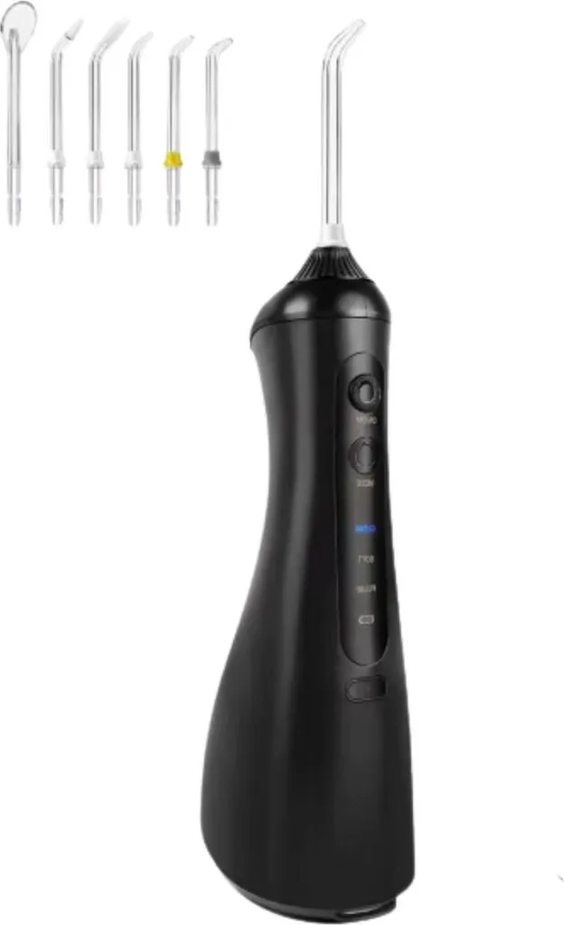 Hydropulseur dentaire rechargeable Happiq Zyrell avec 3 modes jet