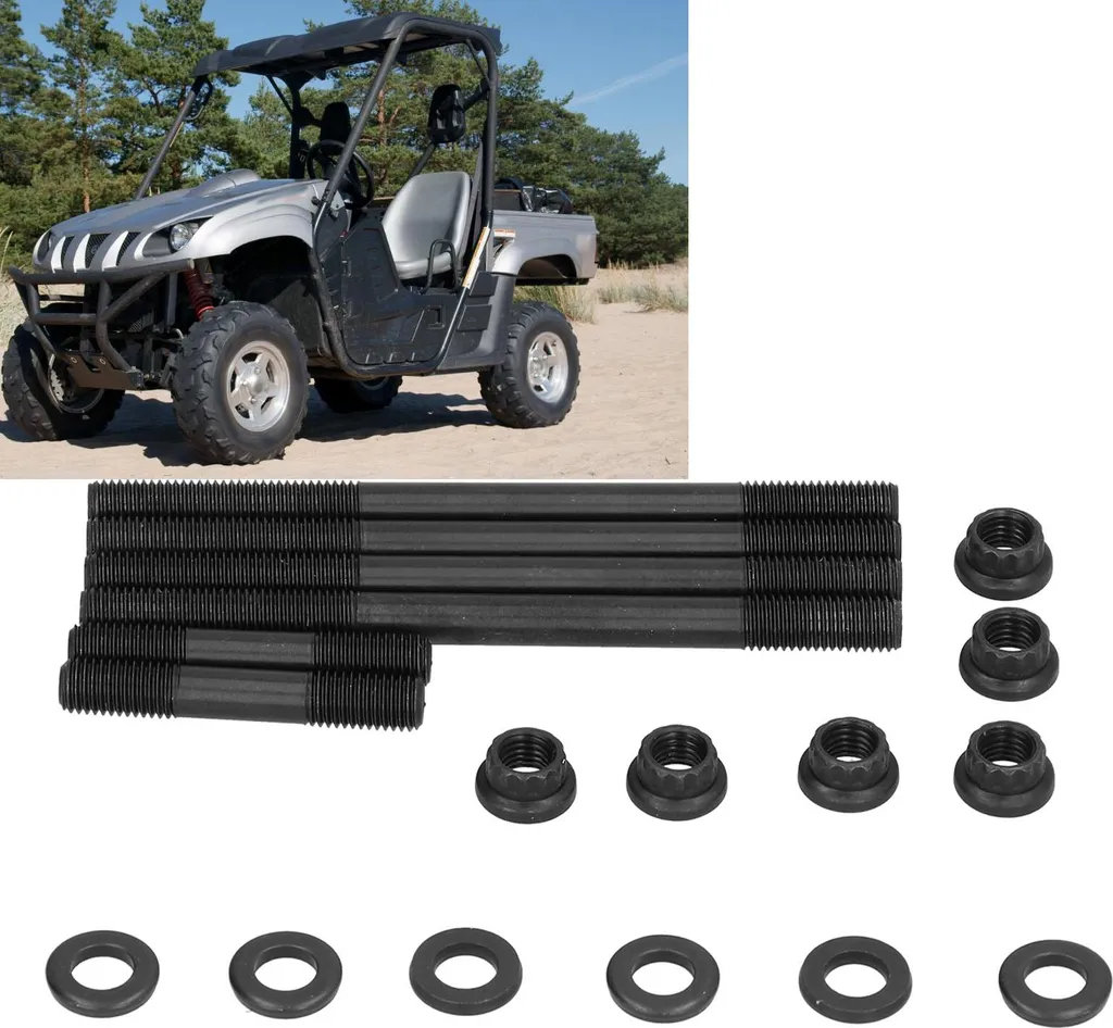 Kit Prigionieri Testa Cilindro Yamaha Rhino 660 Raptor Acciaio Rinforzato