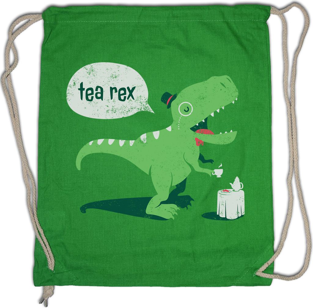 Urban Backwoods Tea-Rex III, Turnbeutel, Farbe: Hellgrün
