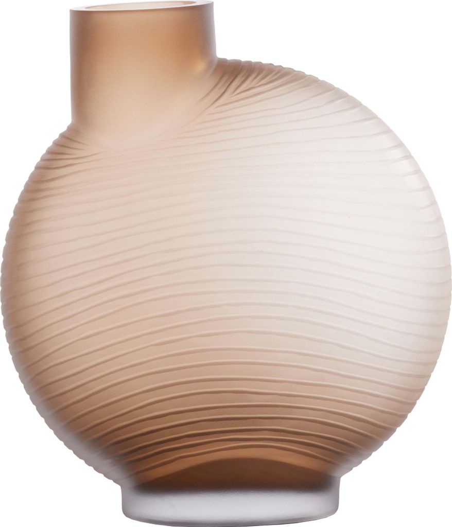 Light & Living Gl vase TORNA in braun – 33x16,5x36,5 cm