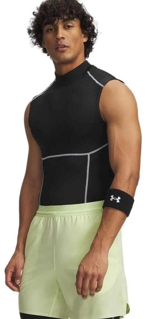 Under Armour Ua Hg Elite Sleeveless Mock - ultimate black, Größe:L