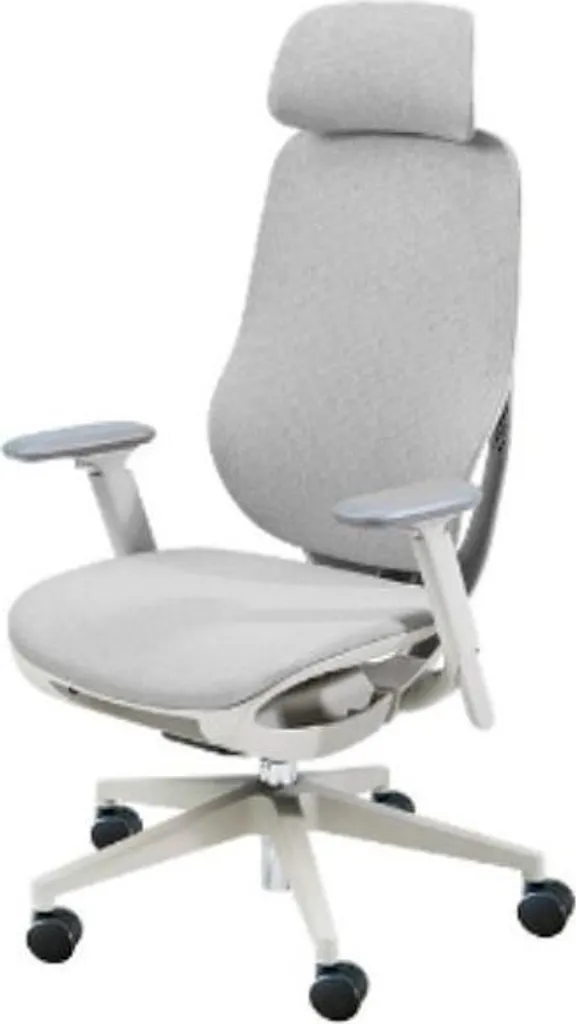 Siège de bureau eliNeli ErgoPro gris idéal pour le télétravailleur