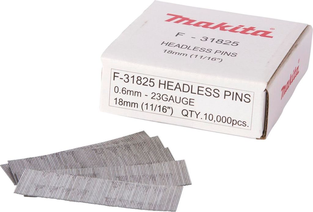Clous sans Tête pour cloueur Makita DPT351, BPT350, AF500H Image du produit 