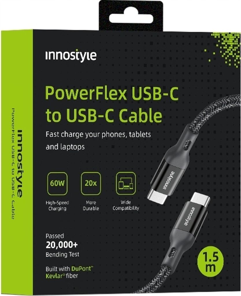 Innostyle Powerflex Usb-C Schnellladekabel Für Iphone Produktbild 