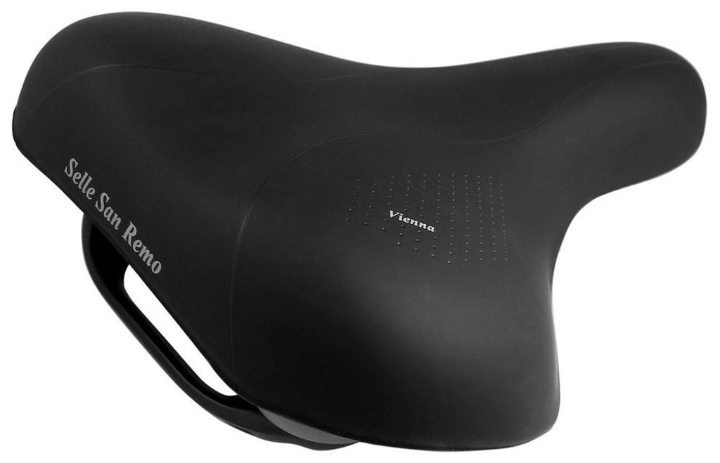Selle de vélo Selle San Remo Vienna avec poignée - Noir Image du produit 