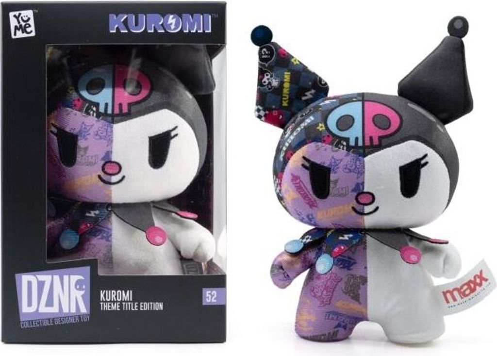 Hello Kitty DZNR plyšák - Kuromi (Graffiti edícia) Obrázok produktu 