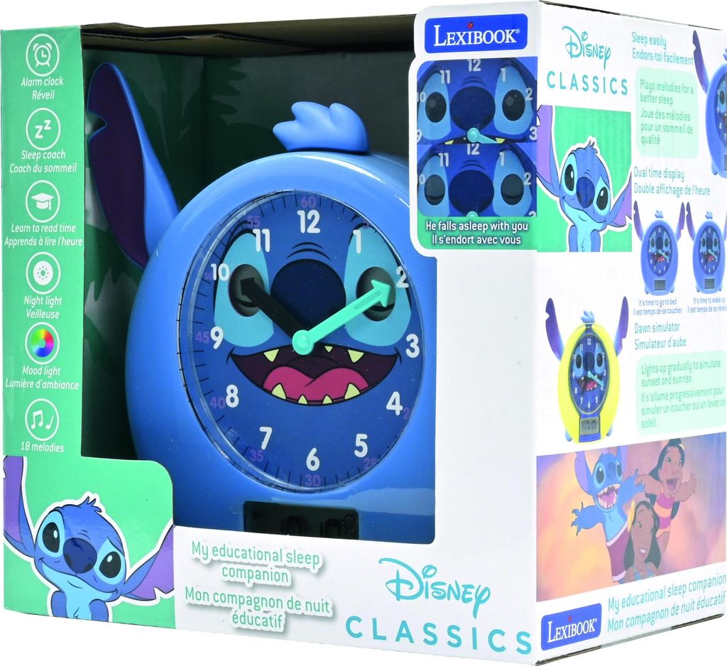 Lexibook Budík Disney Stitch společník pro Kaufland.cz