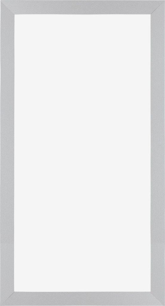 Bilderrahmen, 30x60 cm, Silber Matt, MDF, Mura