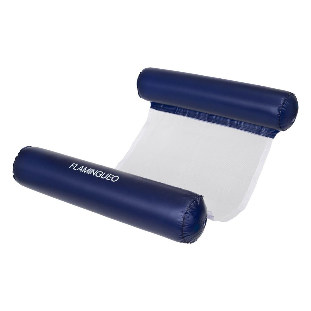 Aufblasbare Wasserhängematte PVC Blau Produktbild 