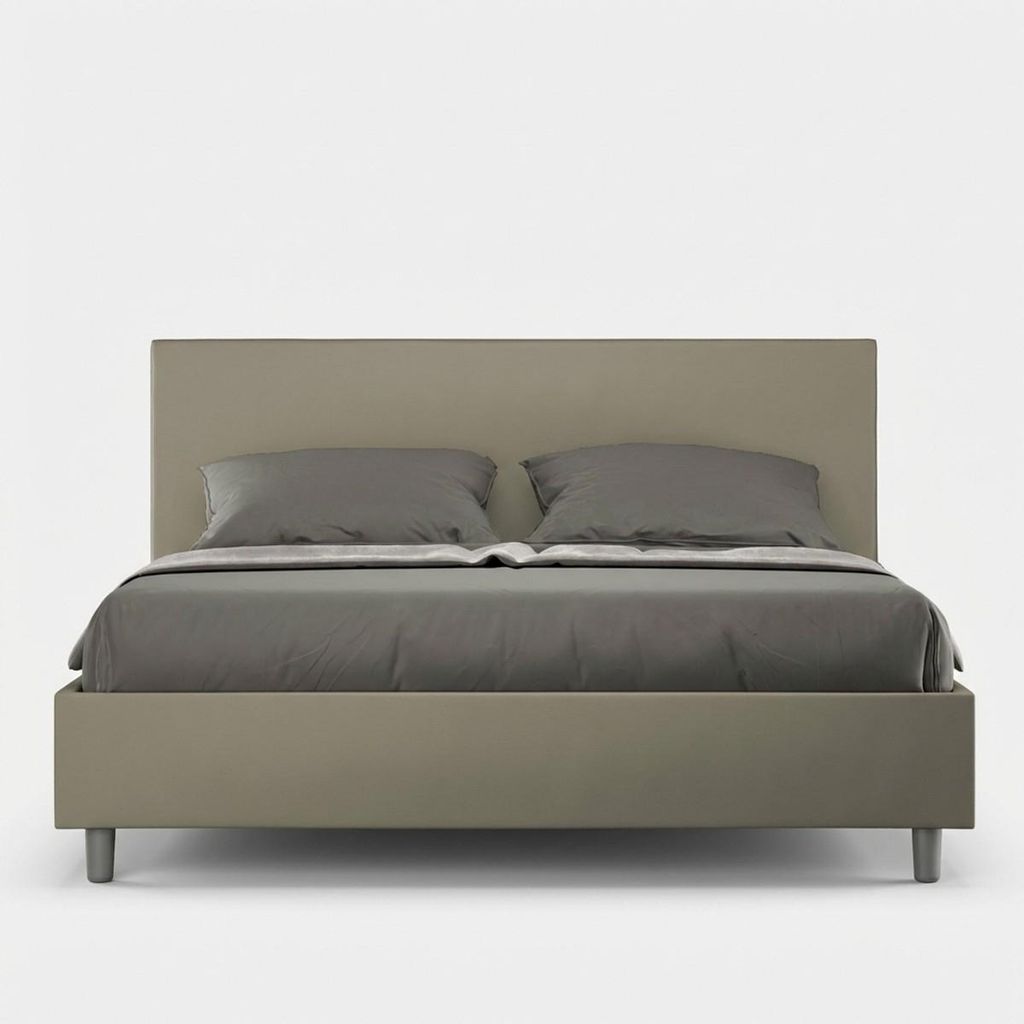 ITYHOME - Gepolstertes Bett mit Bettkasten 160x190 mit Produktbild 