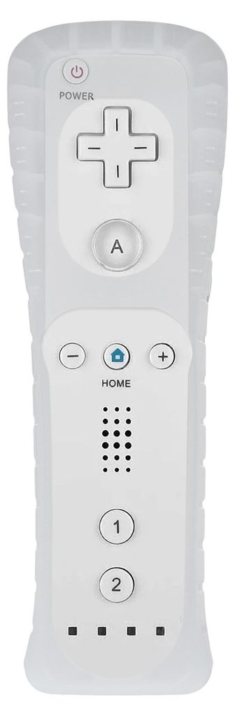 kwmobile Silikonhülle kompatibel mit Nintendo Wii Remote Controller Konsolen Hülle - Schutzhülle für Spielekonsole aus Silikon - Konsolenschutz in