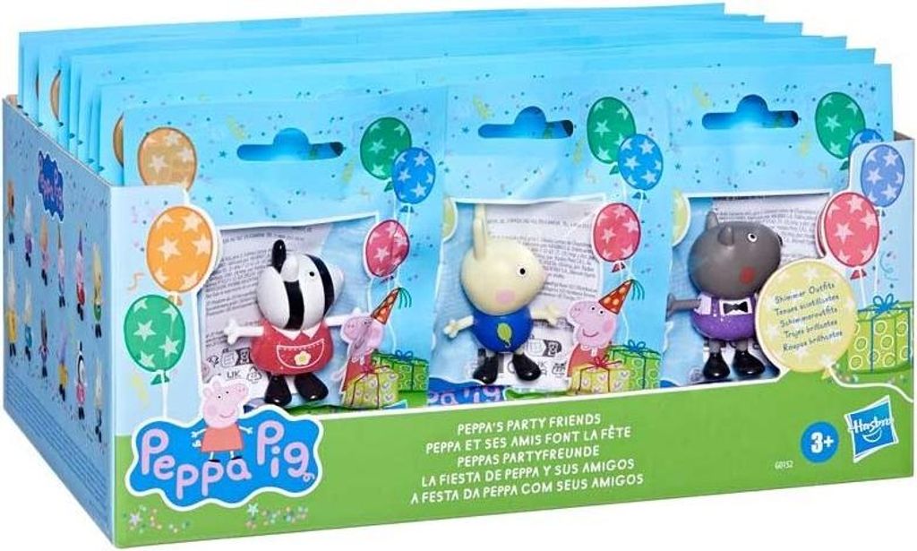 Peppa Pig Peppas Party Friends, 3 Jahr(e), Gemischte Farben Produktbild 