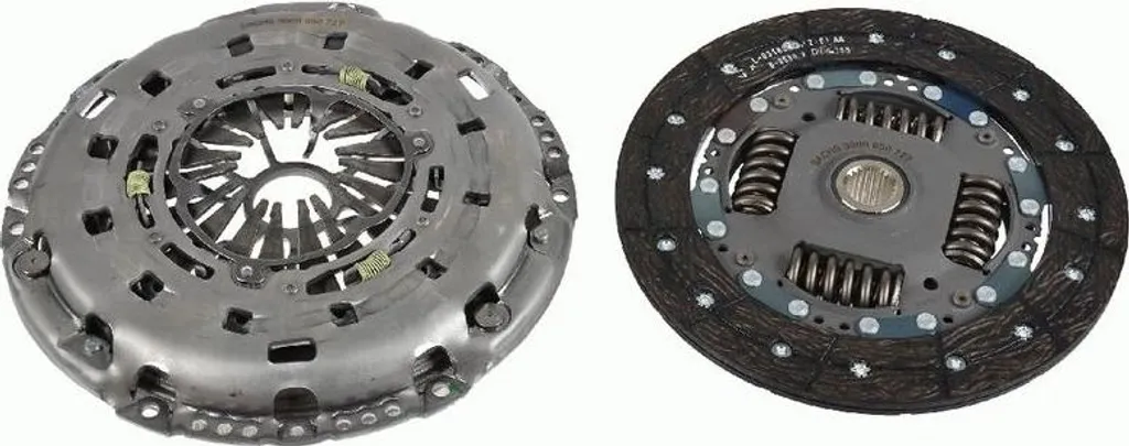 Embrayage pour Ford Transit SACHS 3000 950 727 idéal transport lourd