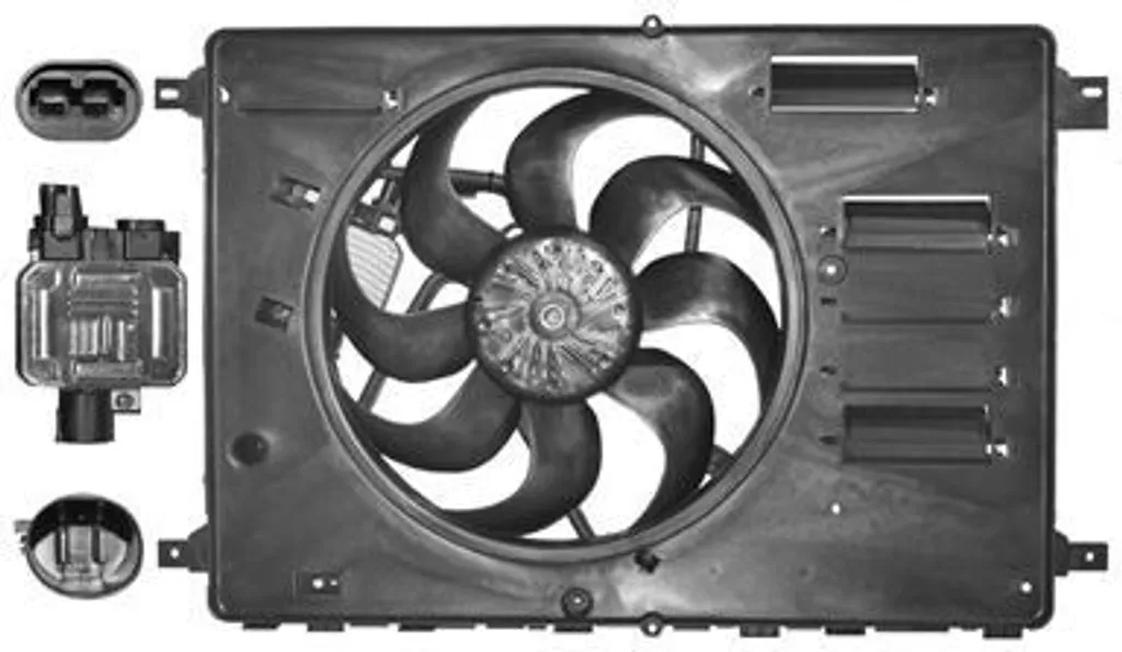 Ventilateur de Radiateur à Eau pour FORD MONDEO IV Turnier VAN WEZEL
