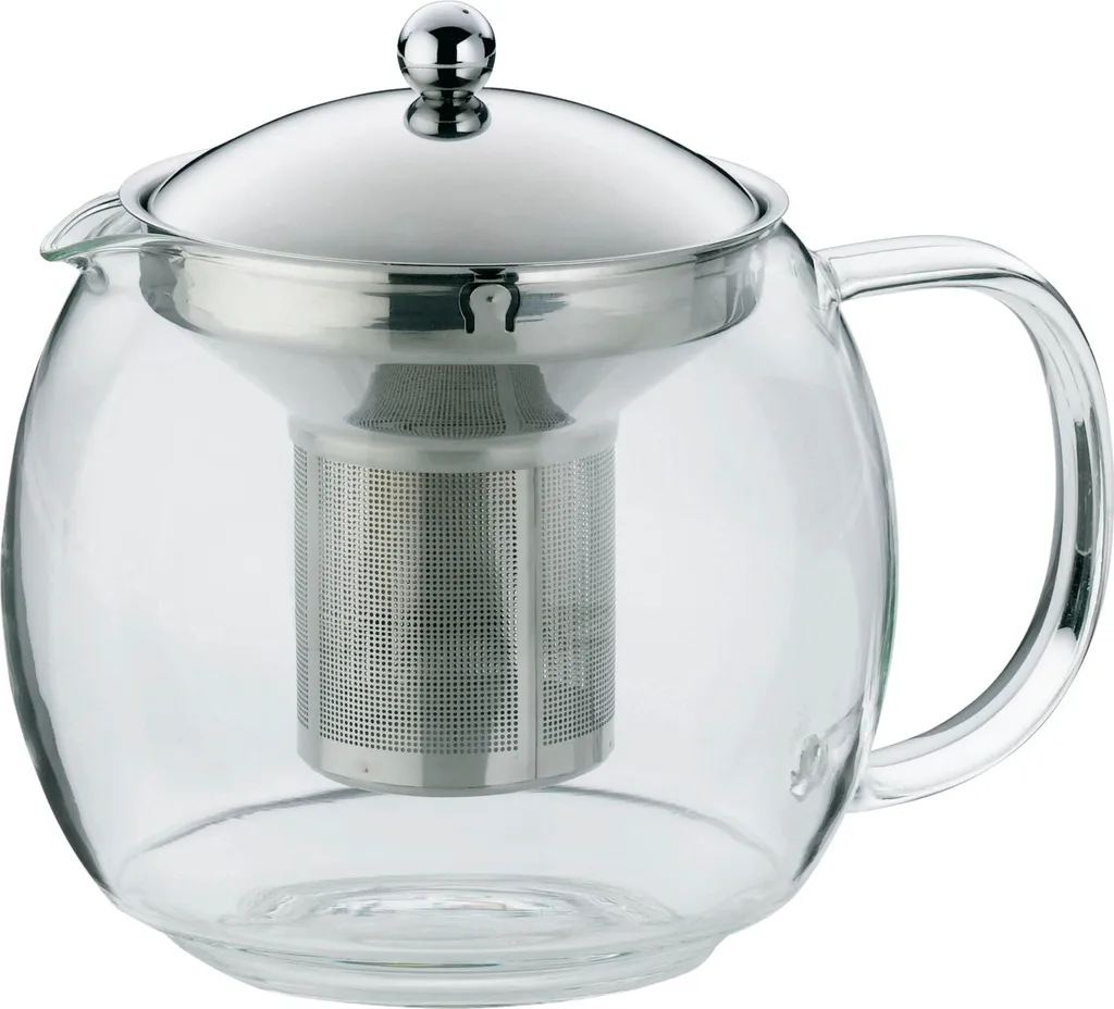 Théière Cylon 1,5L avec filtre inox et couvercle au design moderne