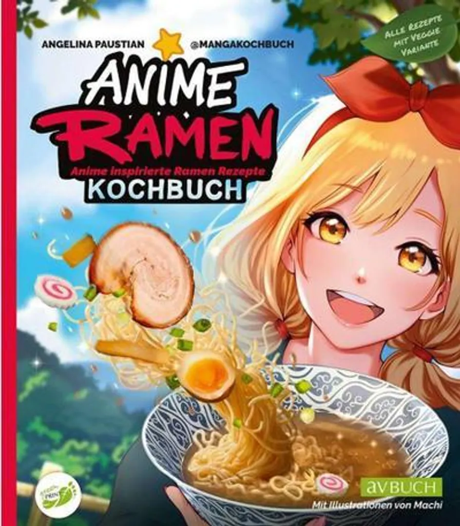 Livre Anime Ramen Kochbuch avec illustrations et secrets de chefs Otaku