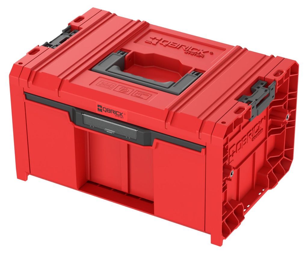 QBrick QBRICK SYSTEM PRO Drawer 1 Toolbox 2.0 Expert RED Produktbild 