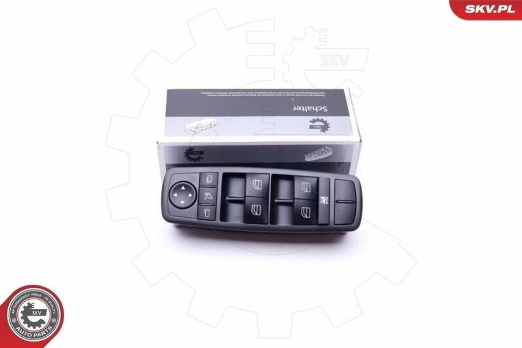 ESEN SKV 37SKV073 Fensterheberschalter passend für MERCEDES-BENZ M-Klasse (W164) Vorne Fensterheber Schalter