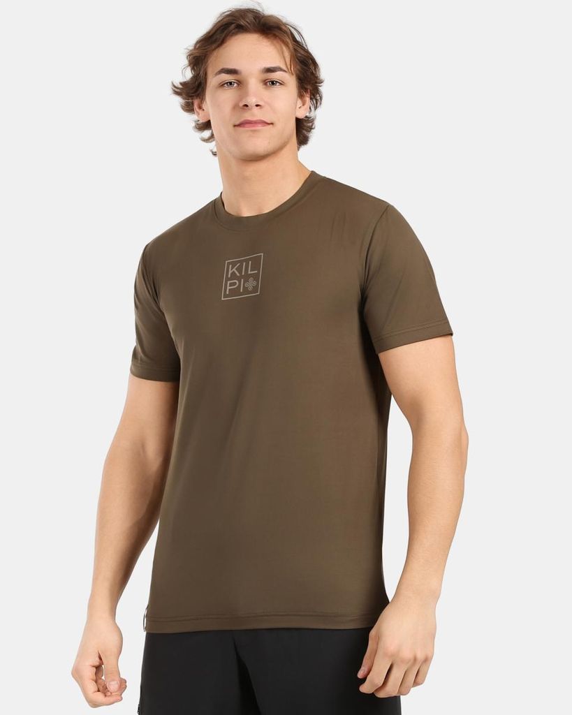 Herren-Outdoor-T-Shirt Kilpi LISMAIN-M, KHAKI, Größe M
