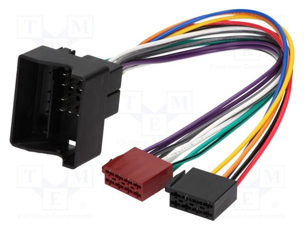1x Adapter ISO Adapter für Kfz-Installation ,, 0