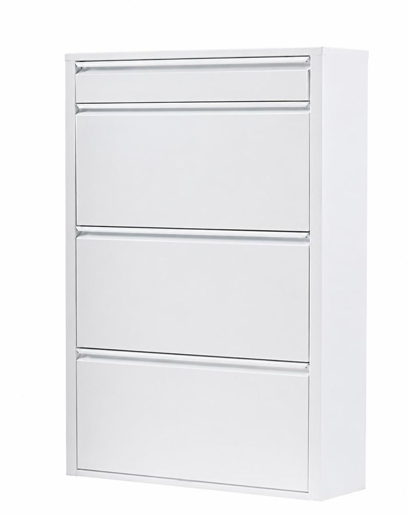 Alveon Schuhkipper Metall 3+1 schmal 51 x 15 x 117 cm - Produktbild 