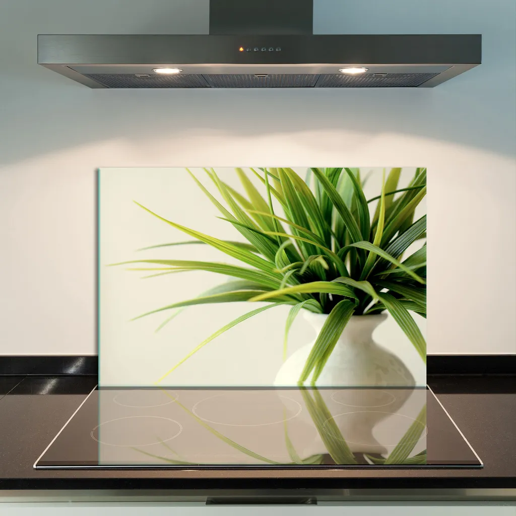 Copri Piano Cottura Vetro 80x52 - Certificato e Resistente - Verde - 11
