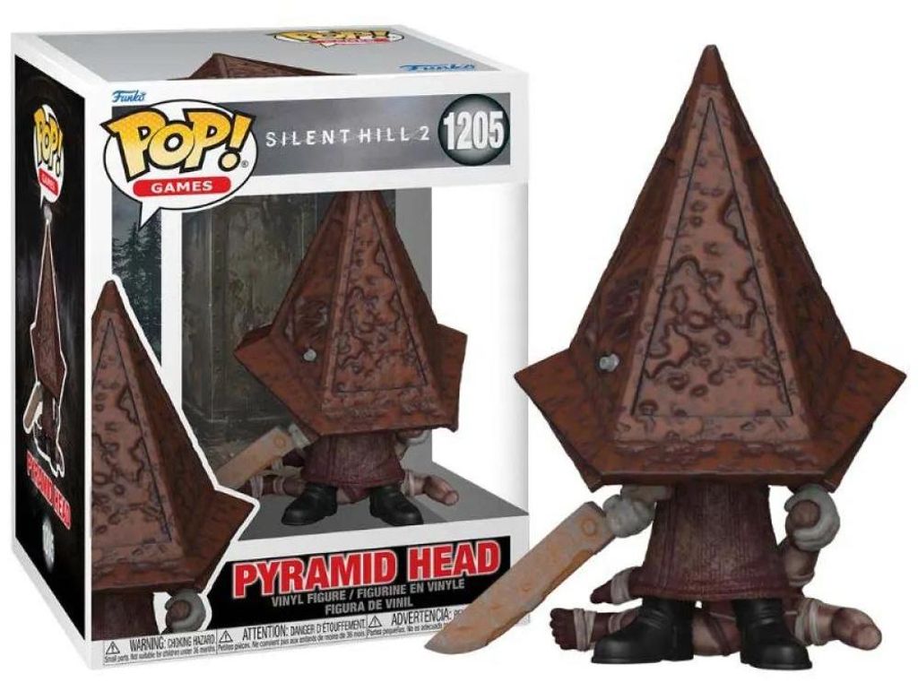 Silent Hill POP! Premium Vinyl Figur Pyramid Head 9 cm Immagine del prodotto 