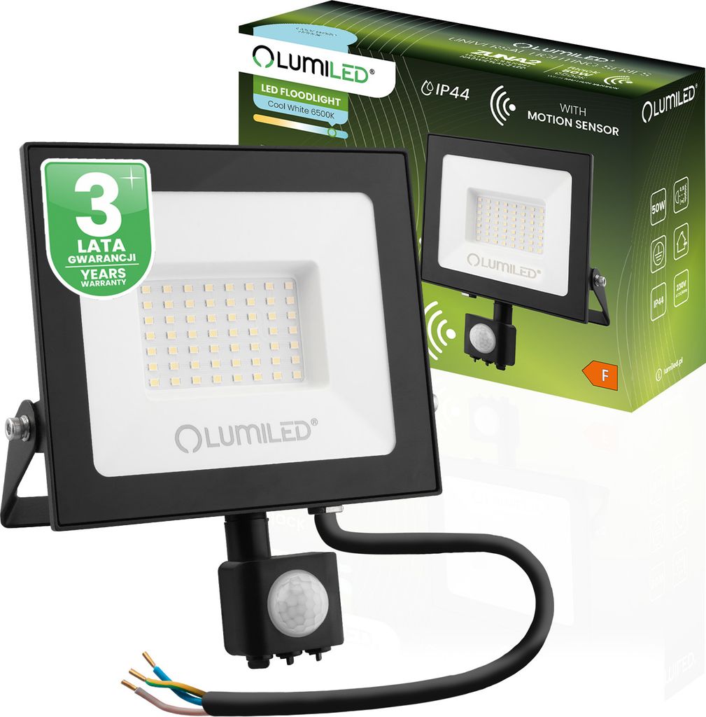LUMILED LED reflektor 50W venkovní reflektor 4500Lm Obrázek produktu 