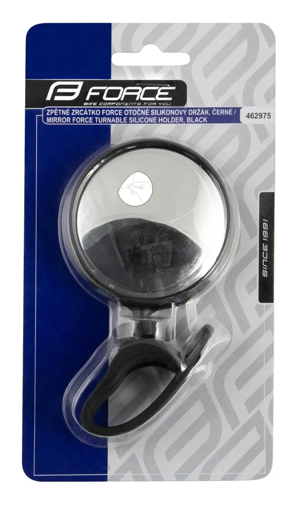 Miroir de vélo pour guidon de course FORCE : Accessoire de sécurité route