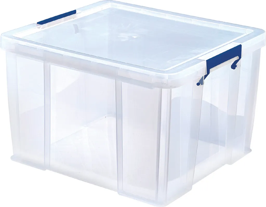 Bac de rangement 48L ProStore Fellowes en plastique avec couvercle