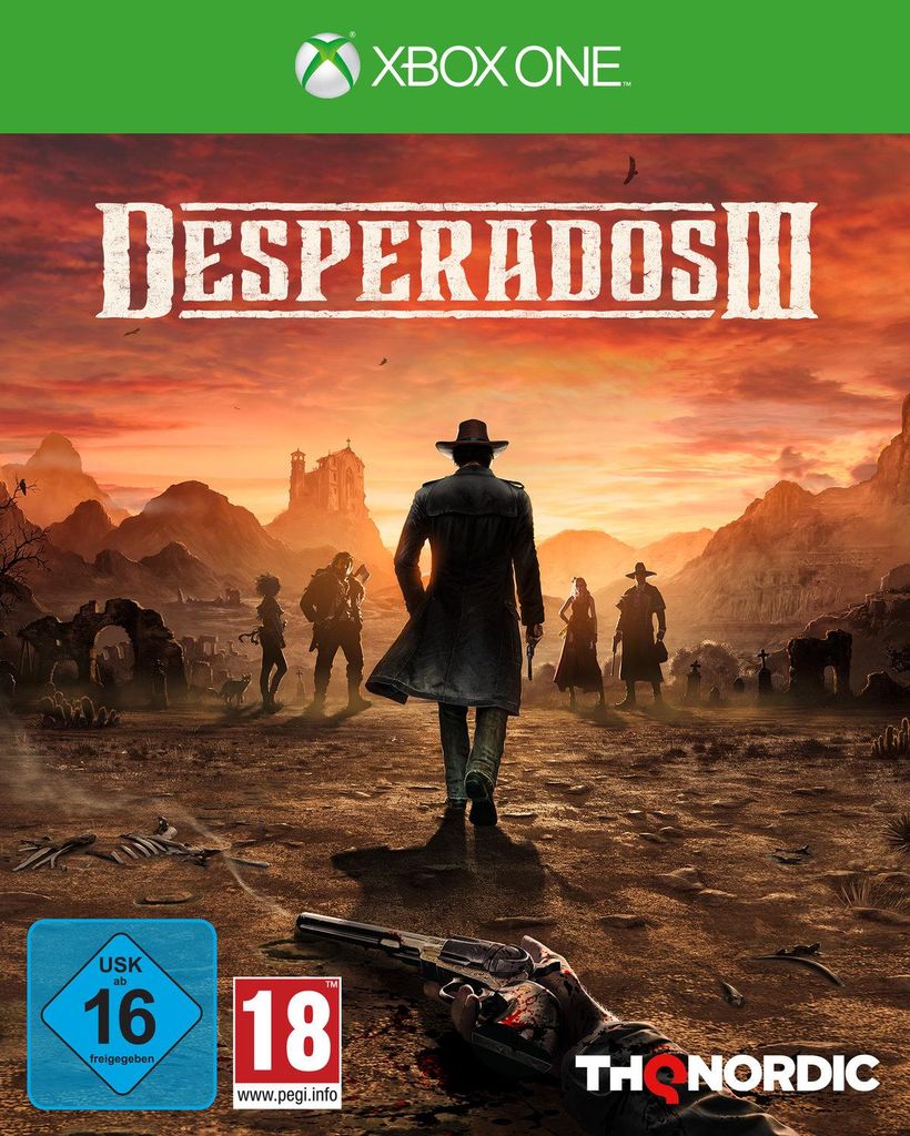 THQ Desperados III, Xbox One, Xbox One, Powyżej 13 lat Zdjęcie produktu 