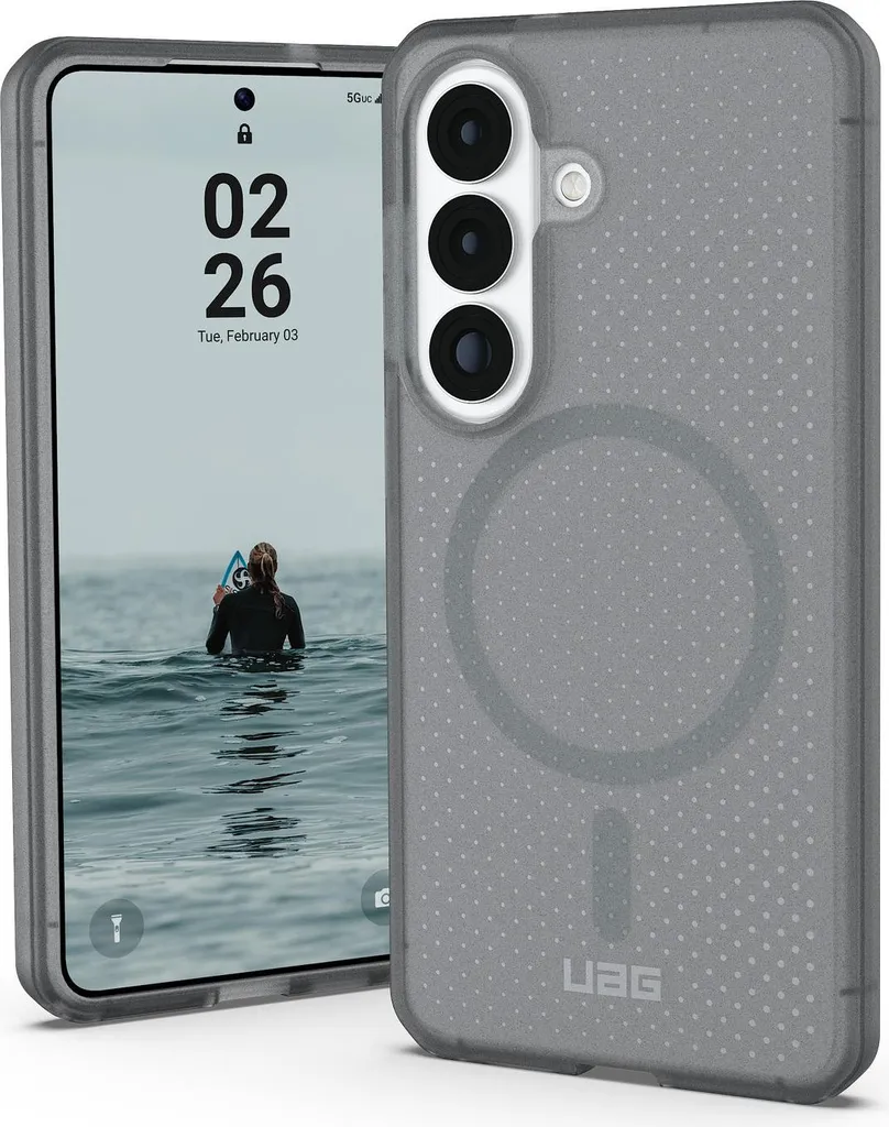 Coque UAG Dot Ash pour Samsung Galaxy S26 - Protection Silicone Robuste