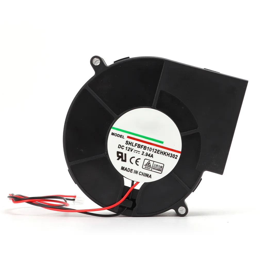 Ventola di Soffiaggio 12V 9733 - Alta Pressione per DIY e Stampanti - 3