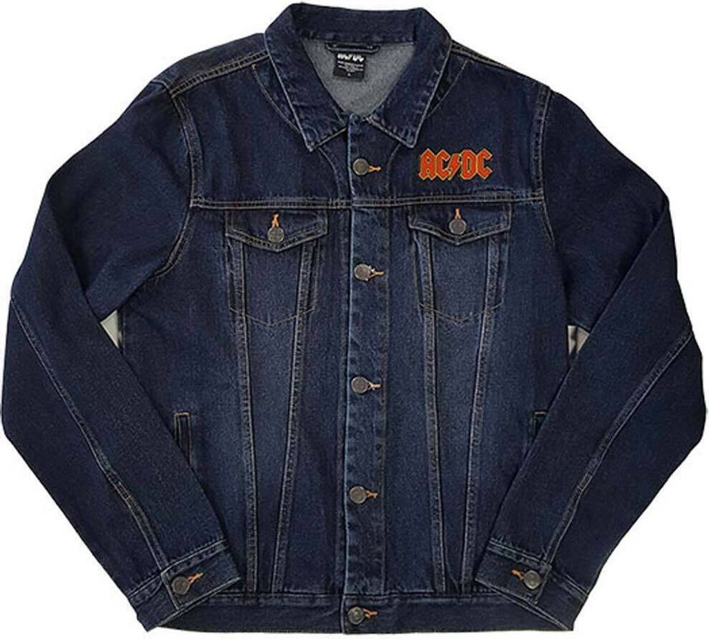 AC/DC - "About To Rock" Jeansjacke für Herren/Damen Uni Image du produit 